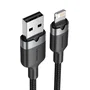 Vention Cable LANBF USB A a Lightning de 1 m, Negro
